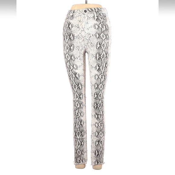 Zara Jeans Zara Snake Print Jeans Poshmark
